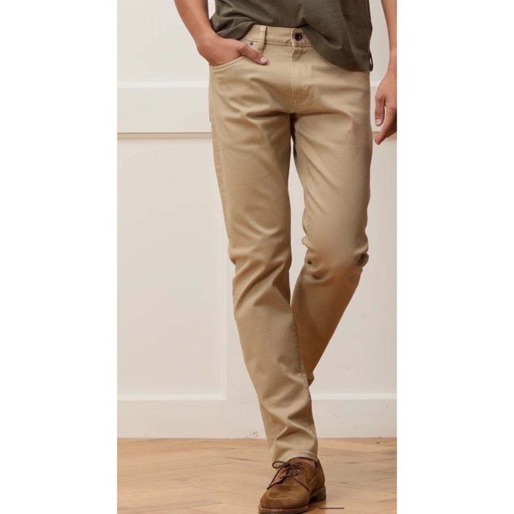 Todd Snyder Relaxed Fit Selvedge Chino Khaki 29x30 New With Tags